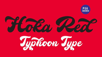 How to get Alternate Glyphs & Ligatures on Hoka Red font with Illustrator (PUA encoded)