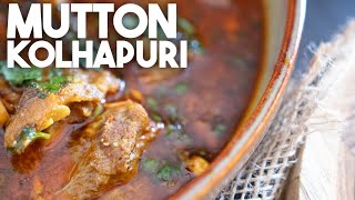 Mutton Kolhapuri - Tambda Rassa - Kravings Food Adventures