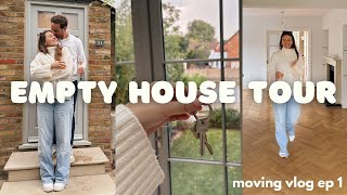 EMPTY HOUSE TOUR 🏡 our english dream home | moving to Surrey ep 1
