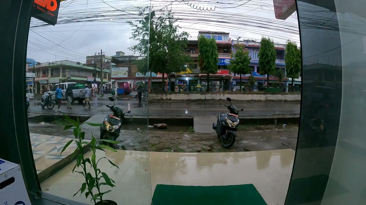 Rain starts here..in Tulsipur Dang 