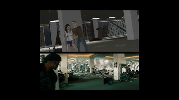 Transformers Dark of The Moon Building Battle Animatic Side by Side