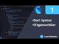 Dart 1- dars. Dart sintaksis