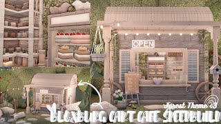 Bloxburg CART CAFE Speedbuild Tutorial | SoyMillky