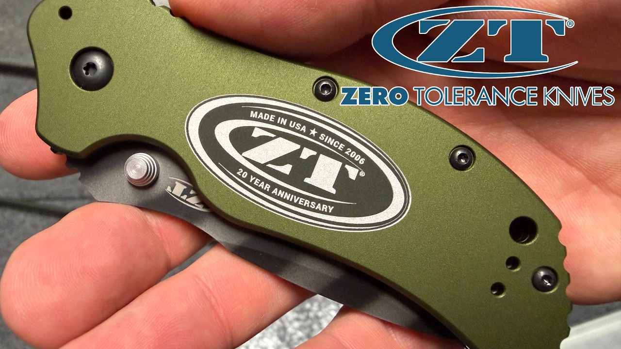 Zero Tolerance 0350OLTS20 (Magnacut, Drop Point, Tiger Stripe