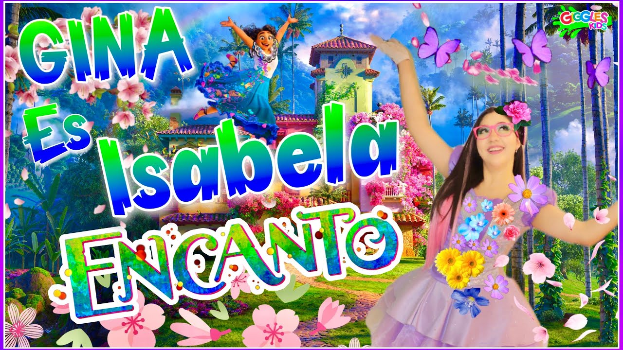 GINA Se Convierte en ISABELA MADRIGAL | ENCANTO | GIGGLES KIDS