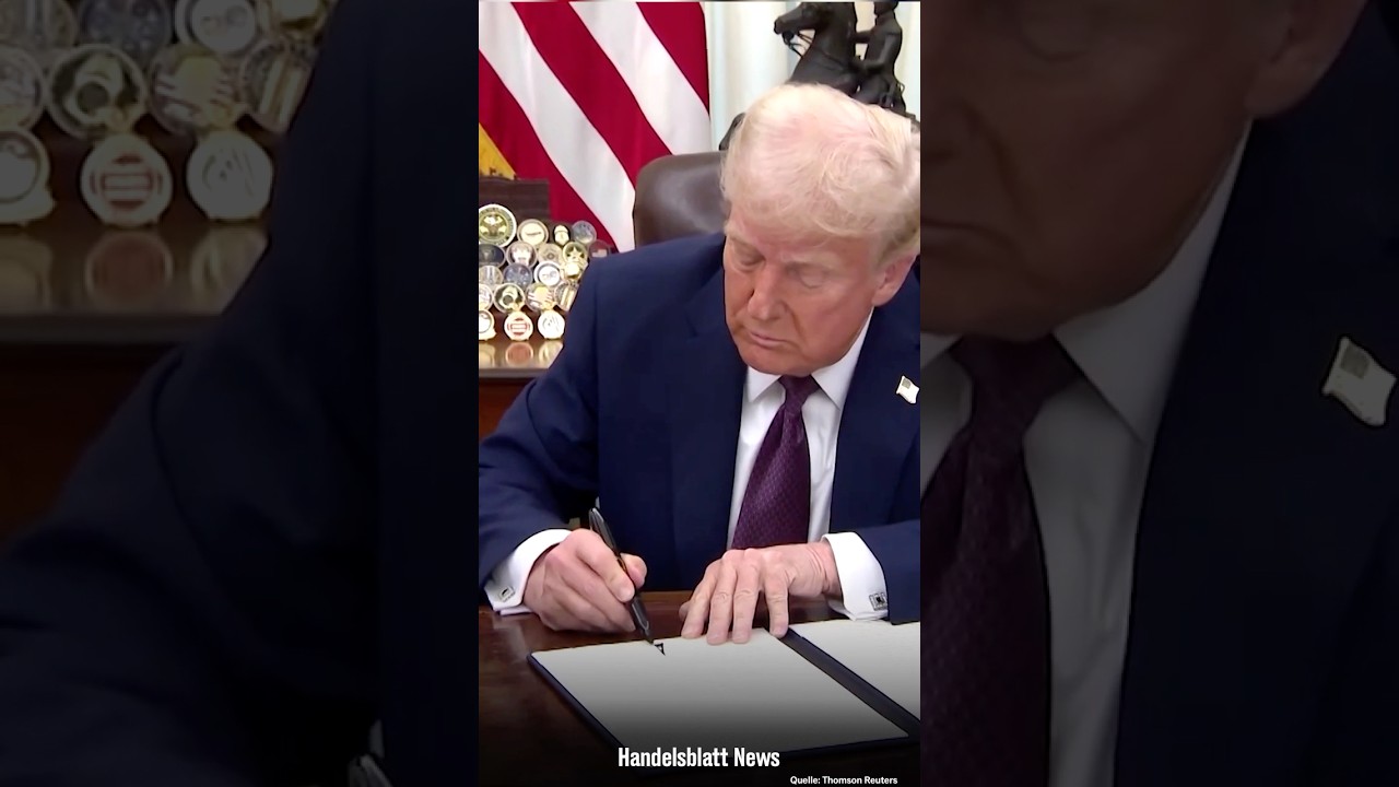 Grundlage für nationale Bitcoin-Reserve: Trump erlässt Krypto-Dekret -  YouTube