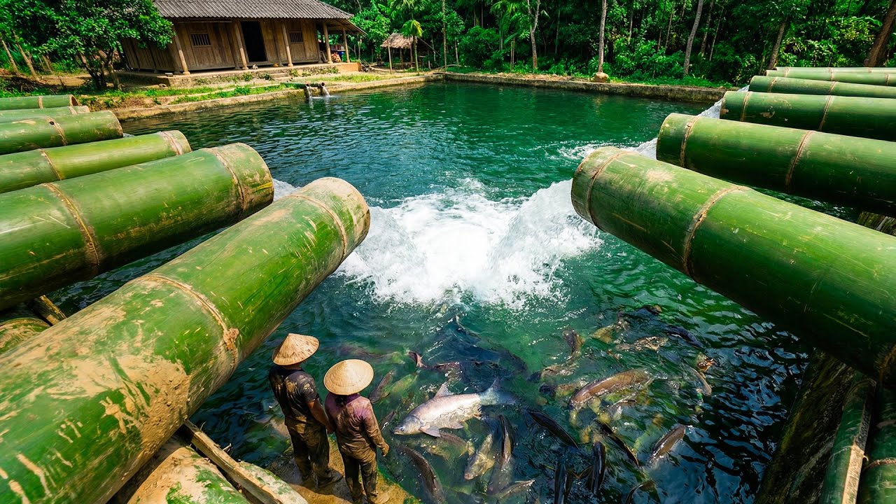 Finished the Fish Ponds & Water Intake – What Happened Next Was Insane