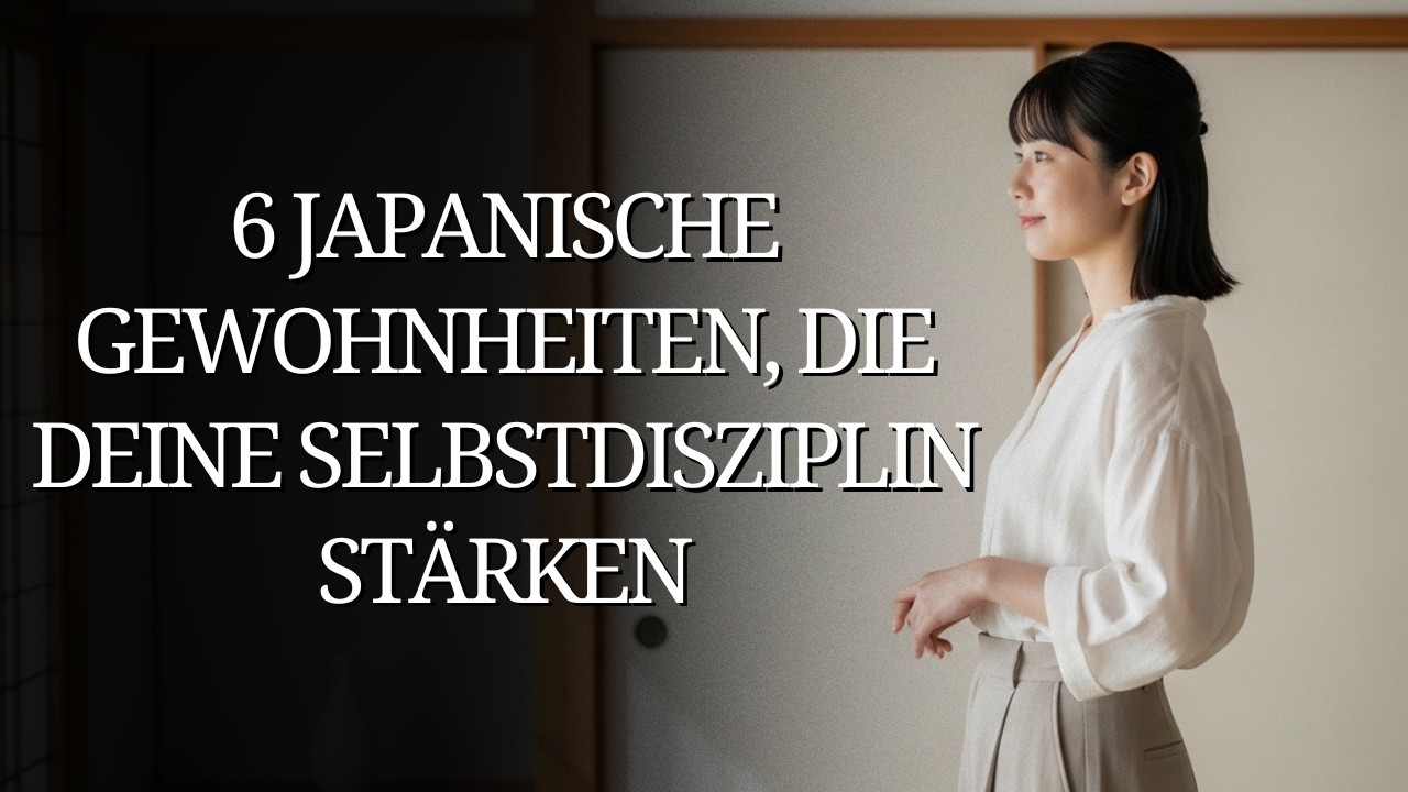 6 japanische Gewohnheiten, die deine Selbstdisziplin stärken