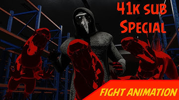 SCP-049 VS SCP-939 Fight Animation