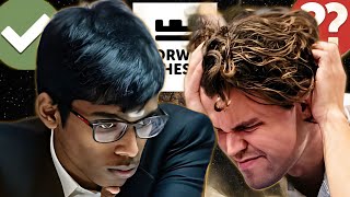 Pragg did it again! - Praggnanandhaa vs Magnus Carlsen - Norway Chess 2024 Round 3