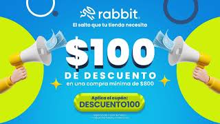 Te Ponemos 100 En Tu Segundo Pedido Desde La App Rabbit