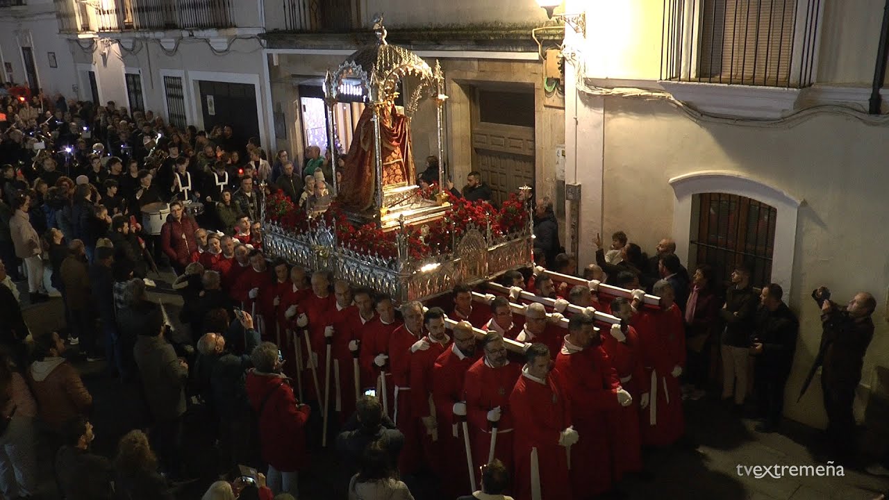 TVEX 09-12-22 PROCESION VISPERAS MARTIR SANTA EULALIA MÉRIDA