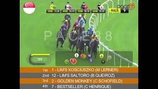 2024-04-21 - Race 9 Singapore Kranji Horse Racing Highlights | Pace88 Horse