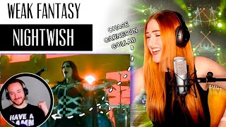 VOICE COACH REACTS | Nightwish... WEAK FANTASY. What's better than one ginger? two.