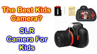 The Best Kids Camera? Moreximi Cute Kids SLR Camera Unbox Review