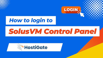 How to login to SolusVM Control Panel | HostiGate