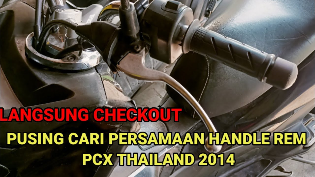 Persamaan handle rem kiri (L) untuk honda PCX 150 thailand original