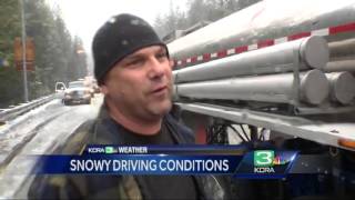 Tough terrain and weather conditions make travel in the high Sierra difficult