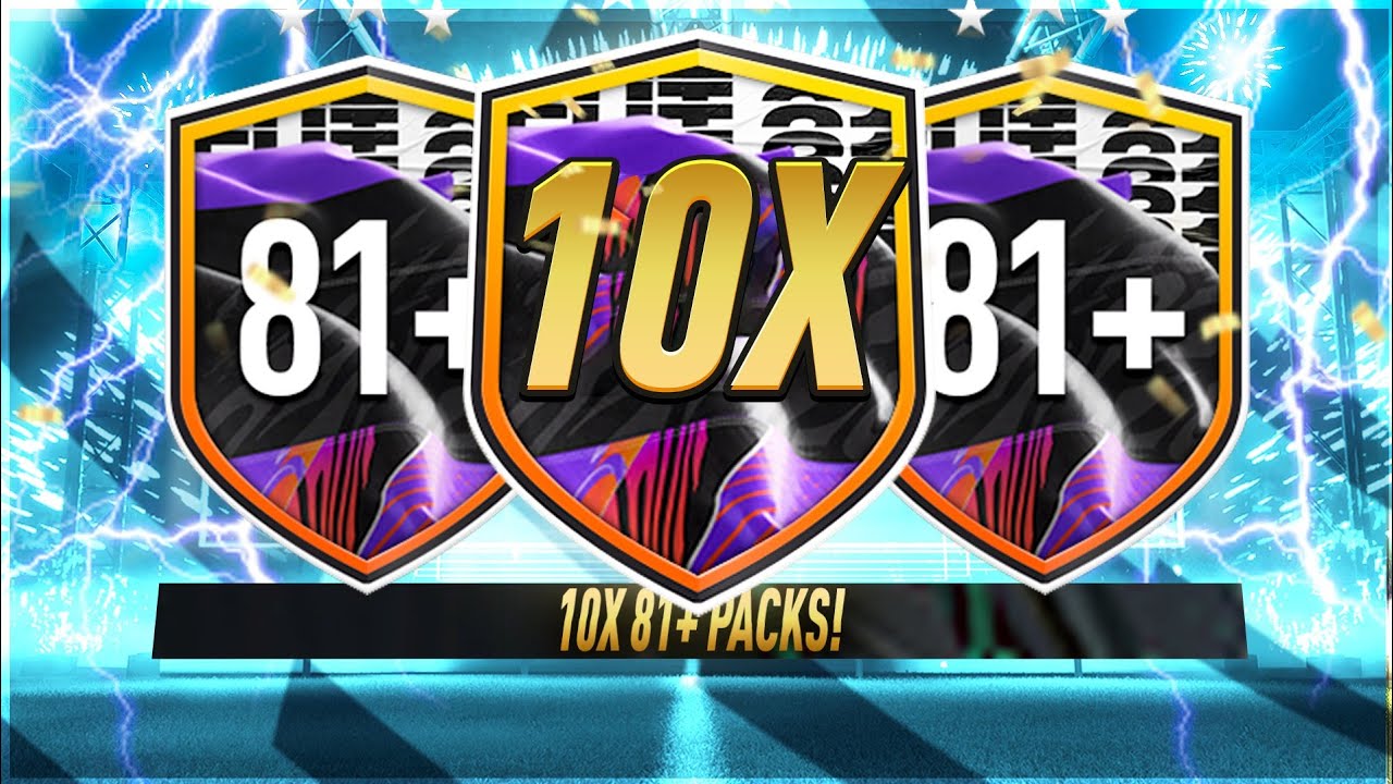 OPENING X10 81+ DOUBLE UPGRADE PACKS!! FIFA 21 ULTIMATE TEAM!