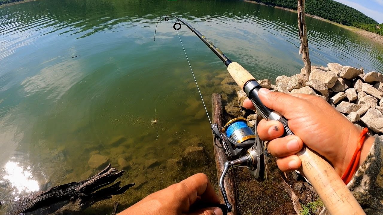 PESCANDO solo con CUCHARILLA capturé una ESPECIE RARA