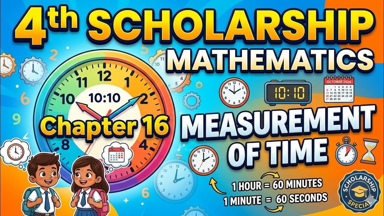 Chapter Time Class 4 Measurement of Time - Class 4 Scholarship Maths | Chapter 16 Tricks ...