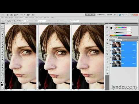 Converting an image to grayscale-Photoshop CS5 Tutorial - YouTube