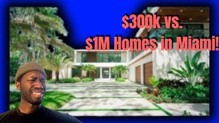 Insane Unhinged Zillow Listings - Miami Real Estate: What $300K vs. $1M Buys You