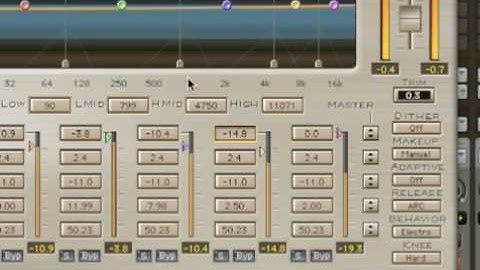 Multiband Compression - An Introduction to Waves LinMB -