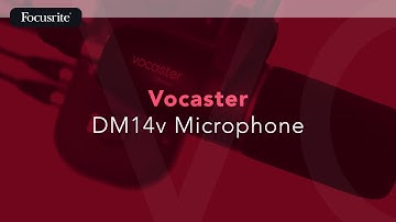 Vocaster DM14v Microphone /Focusrite