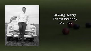 The Memorial Service of Mr Ernest Peachey