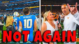 Sarkisian BLOWS OFF Holly Rowe