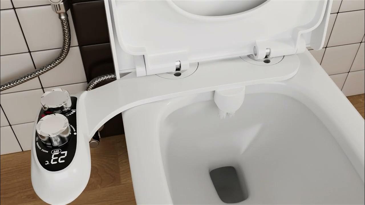 Toilet Bidet Attachment Installation Guide YouTube
