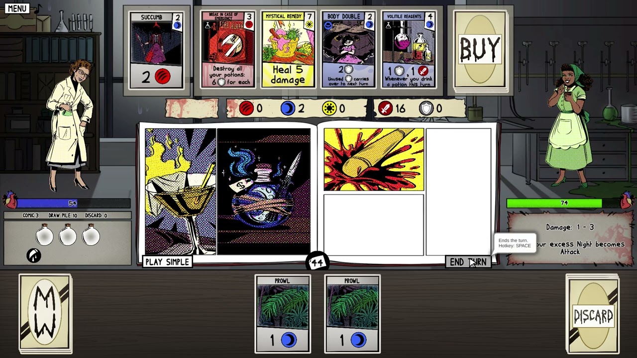 The Monster Within #1 Mad Scientist -  Blood Level 5