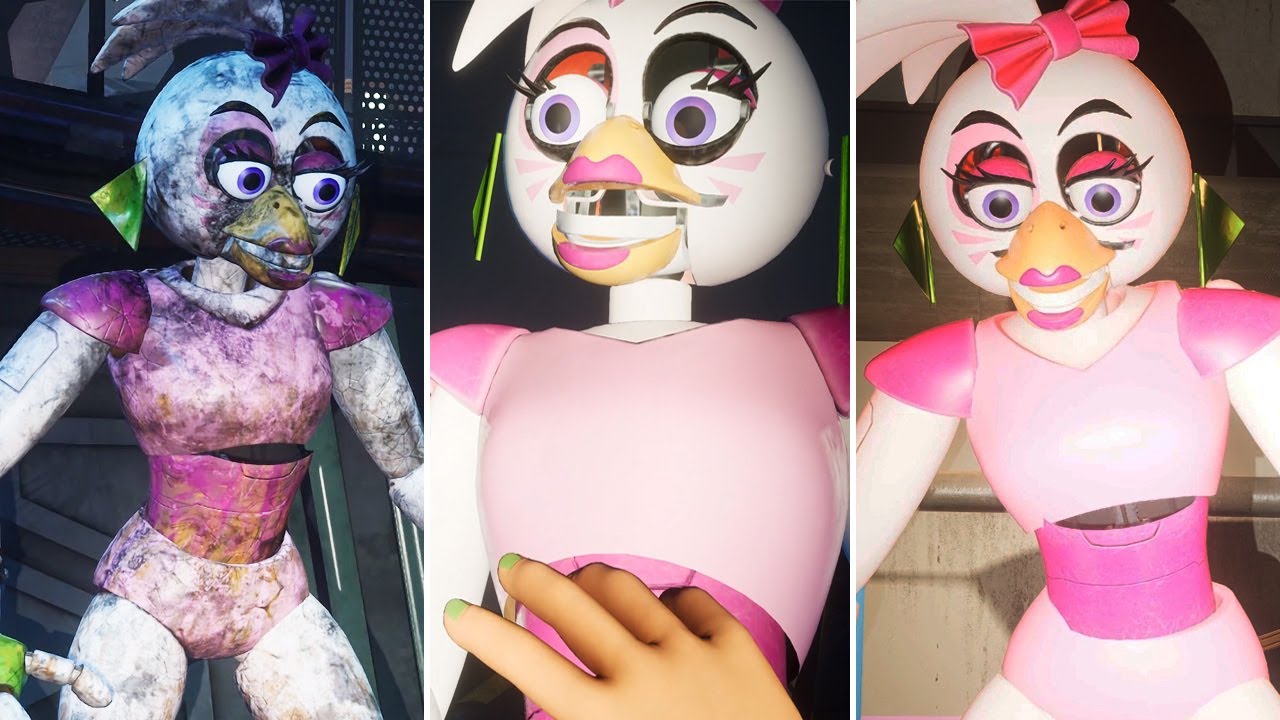FNAF: Security Breach Ruin DLC - Glamrock Chica Boss Fight