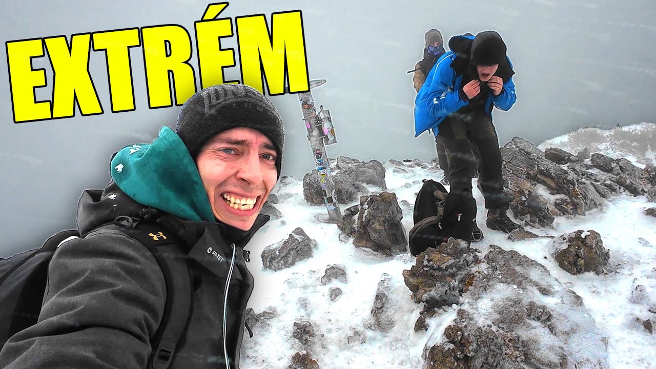 Veľký Choč v EXTRÉMNYCH Podmienkach: NAJŤAŽŠIA TURISTIKA Tejto Zimy!