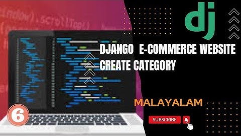 E-commerce Store in Malayalam  Django  #create category