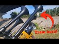 HONKING BACK AT TRAINS WITH MY OWN TRAIN HORN!!!!!! (Unexpected results)!