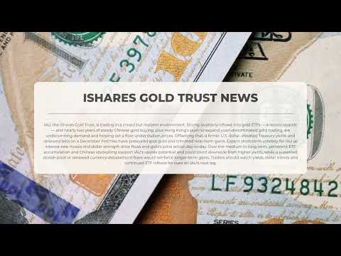Video preview for IAU iShares Gold Trust: 3 Scenarios & Tuesday Predicted Opening Price - China Gold Surge? π