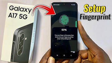 Samsung Galaxy A17: How to Setup Fingerprint! 