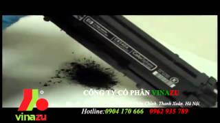 Vinazu hướng dẫn đổ mực máy in HP 2025 (mực CC530, 533A)
