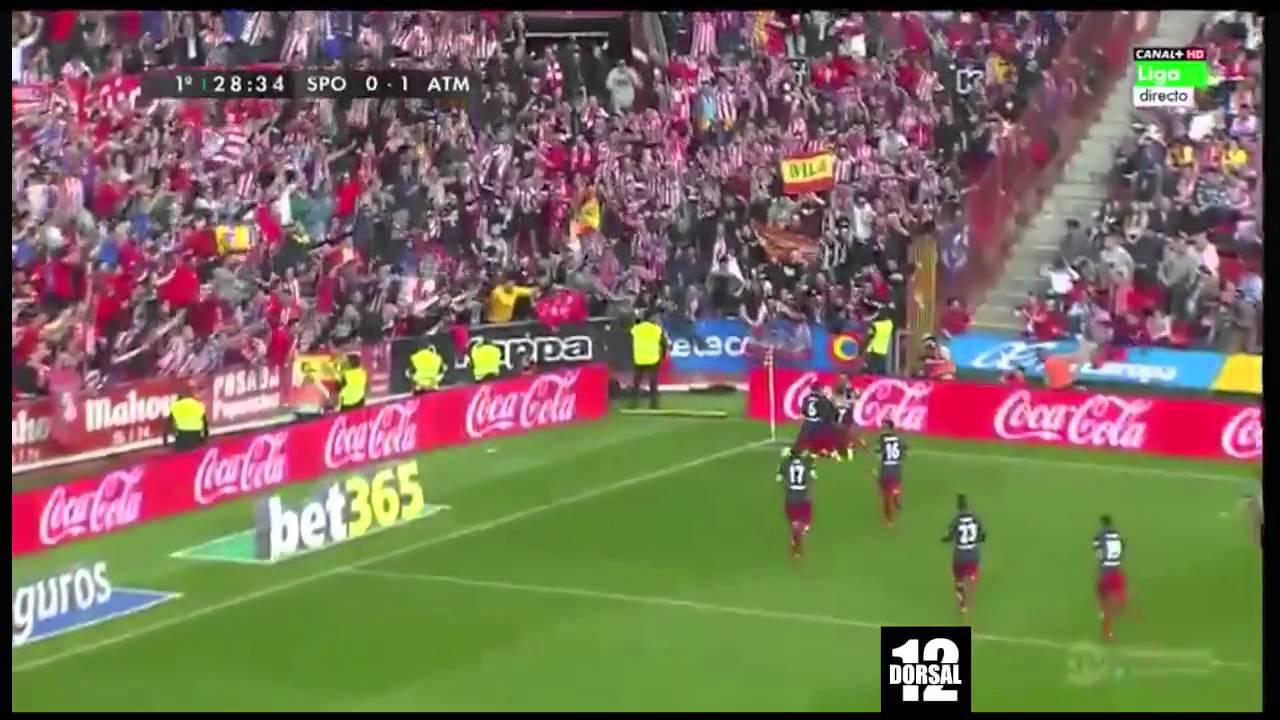 Antoine Griezmann Golazo HD. Atletico De Madrid Vs Gijon