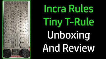 Incra Rules Tiny T-Rule : unboxing and review