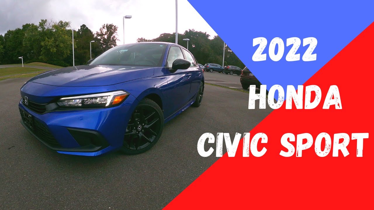 2022 Honda Civic Sport Walkaround