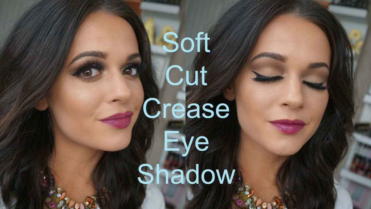 Soft Cut Crease Eye Shadow Tutorial Fall Inspired Carli Bybel