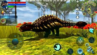 Best Dino Games Ankylosaurus Simulator Android Gameplay HD Dinosaur Videos Dinosaur Games simulator screenshot 4