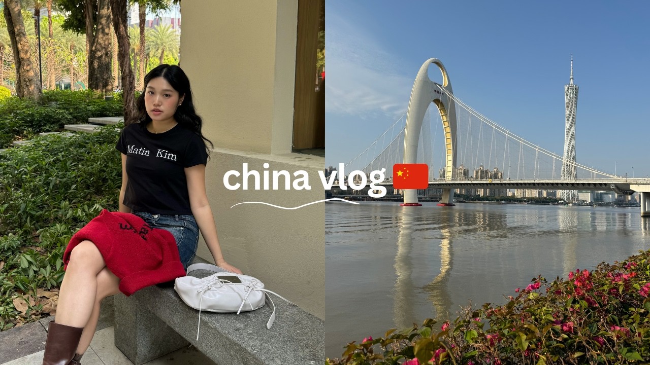 Life in China | reunited with my parents, daily life in guangzhou, shopping & eating
