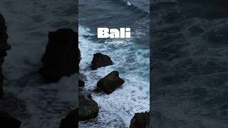 Close your eyes &amp; listen. 15 Seconds of Ocean Calm 🎧 #bali #oceansounds #sleepmusichealingsleep