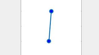 Pendulum animation motion with damping