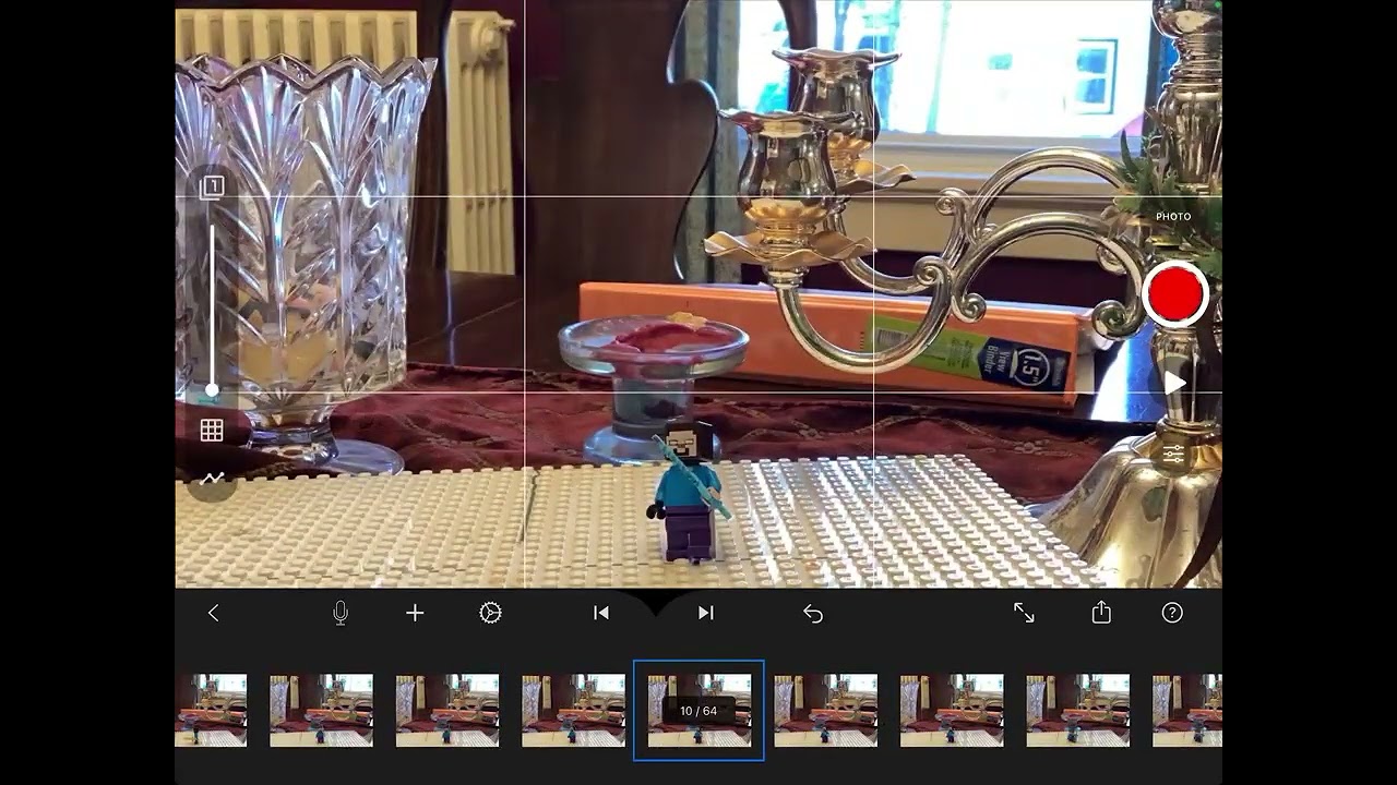 Lego Steve Stop Motion Fight