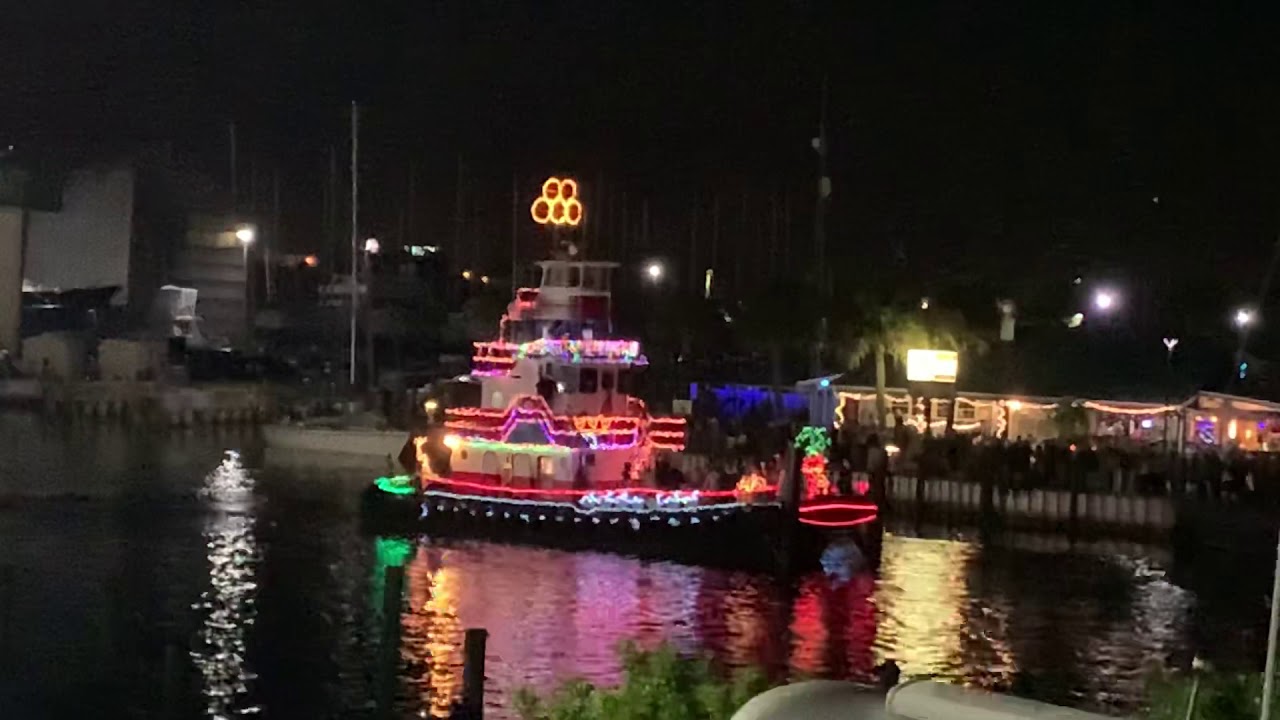 Fort Pierce Christmas Boat Parade YouTube